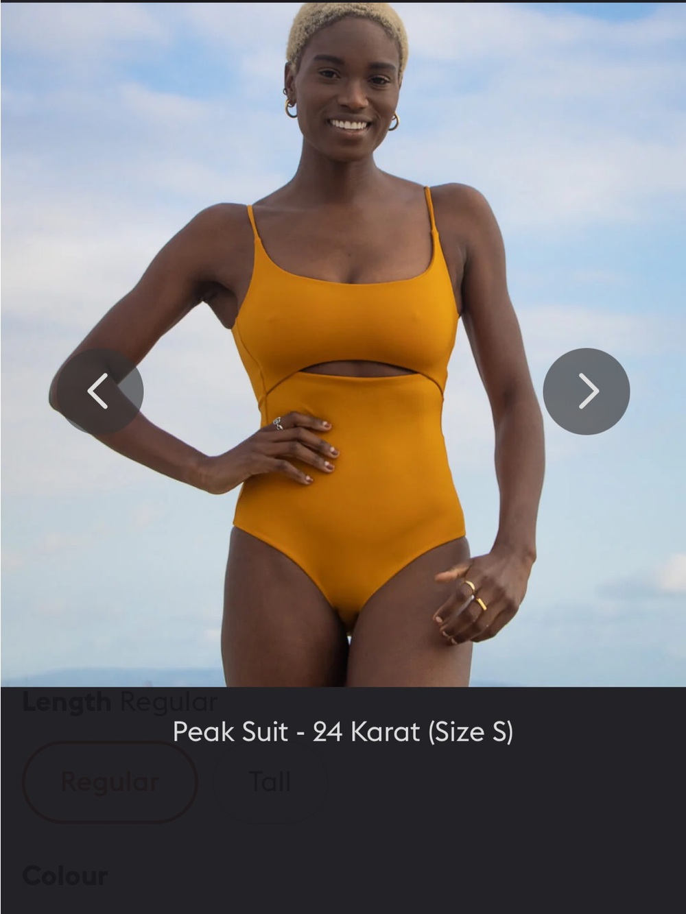 Left on Friday women’s peak suit